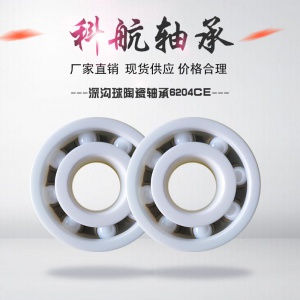 Zirconia ceramic bearing6204CE